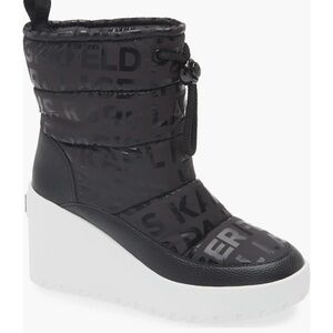 New KARL LAGERFELD PARIS
Women's Berdina Wedge Booties size 11
